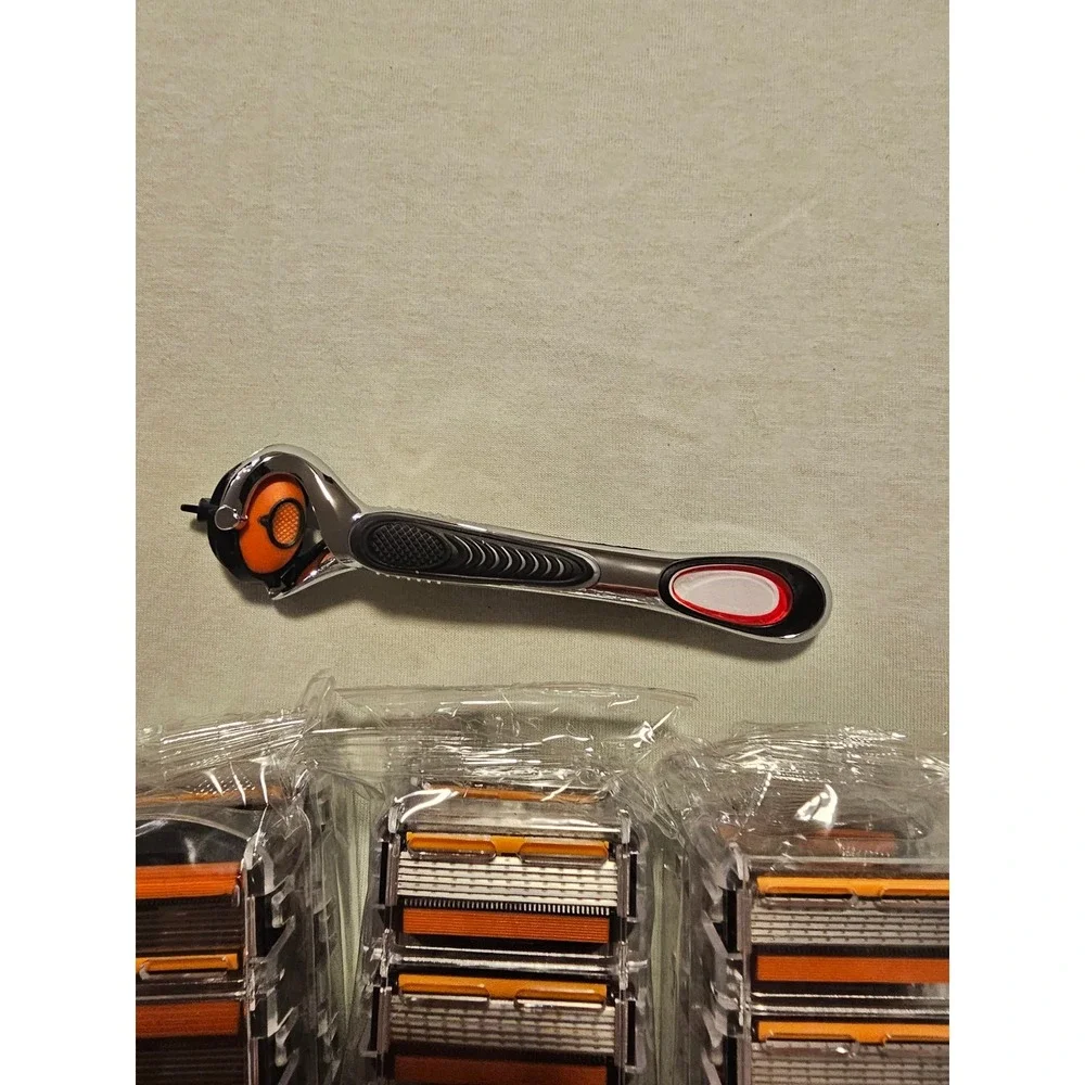 Unbranded Fusion 5 Razor Handle with 48 Replacement Blade Cartridges Bulk Set